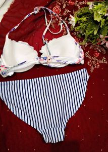 Floral Bikini Top with brief