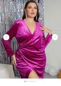 Shiny party wear one piece new