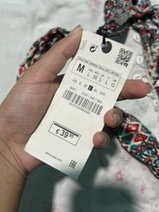 Zara Printed Jumpsuit - New with Tags
