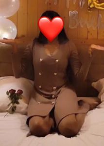 Brown Korean Style Birthday Dress
