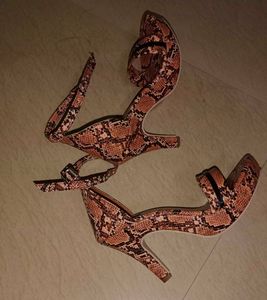 Snakeskin Heels