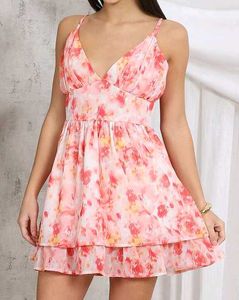 Floral Print Skater Dress