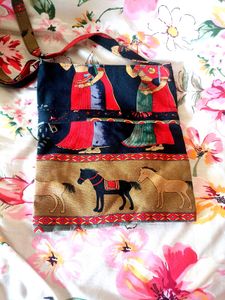 Unique Print Sling Bag