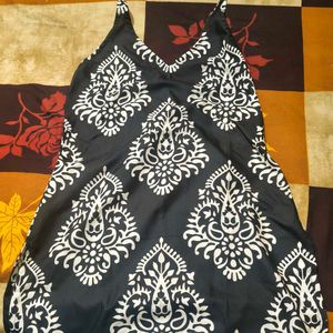 Boho Paisley Print Halter Neck Tunic