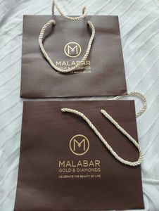 Malabar Gold &Diamonds Tote Bag(2Pc)