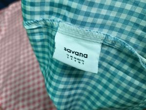 Blue Gingham Corset Top