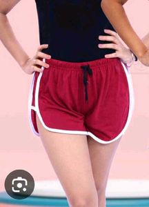 Red Retro Shorts