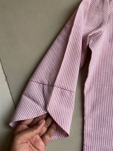 Park Avenue Pink Striped Top