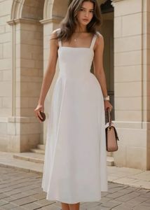 Newme Elegant White Sundress