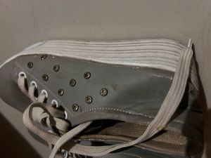 Sparkly Blue Platform Sneakers