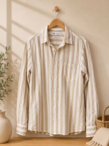Men's Striped Regular Fit Shirt