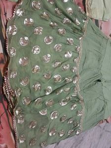 Elegant Mint Green Kurta Set