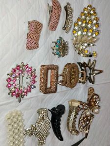 Hair Clip Bundle combo of 16 clips