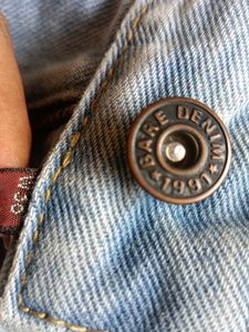 Light Wash Denim Jeans for Men