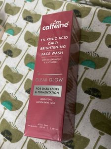 mcaffeine 1% Kojic Acid Face Wash
