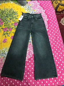 Wide Leg Dark Wash Jeans