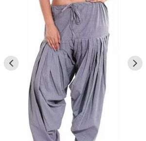 Fabindia Grey Patiyala Salwar