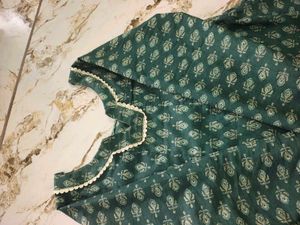 trendy farshi with anarkali style kurti set