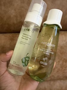 Plum Green Tea Face Mist &amp; Dot &amp; Key Toner