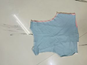 Colorblock Crop Tank Top
