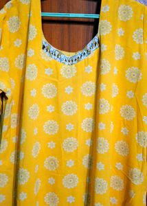 Half Sleev Kurta Set