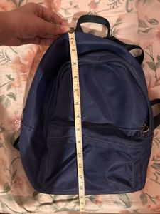 miniso Stylish Navy Blue Backpack