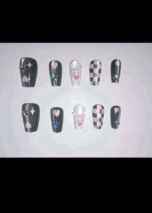 Savana Cute Kuromi Press-On Nails Set of 10