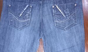 Chic Embellished Denim Jeans