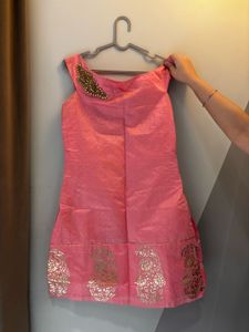 Pink Kurti, Sharara&amp; Dupatta