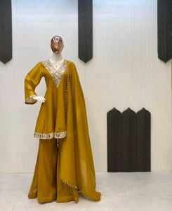 Trending Heavy Miror Work Kurta Set..