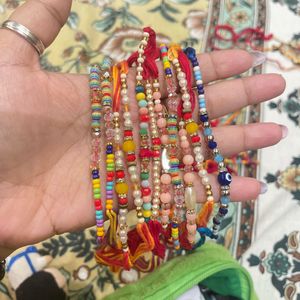 Boho Beaded Bracelets Set