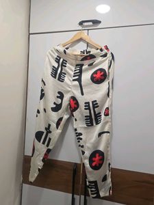 Abstract Print kurta wid trousers