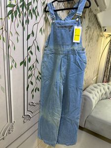 Light Wash Denim Overalls