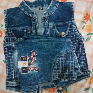 girl clothing stylish jeans jacket