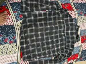 Classic Plaid Button-Up Shirt