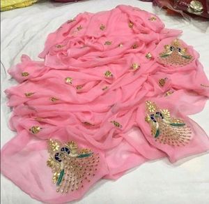 party wear light weight saree shr