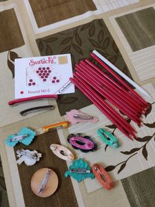 Assorted Hair Clips &amp; Pins Set