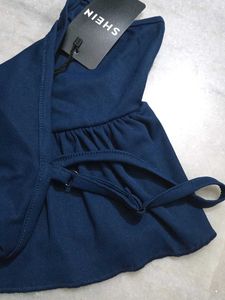 mini blue top