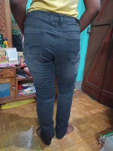 Embellished Denim Jeans