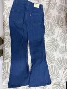 Flared Denim Jeans