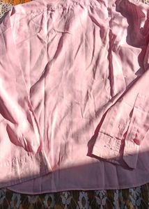 Men's Pink Long Sleeve Shirt