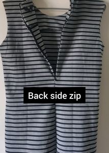 FIG : Striped sleeveless dress 😍