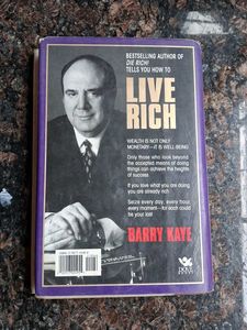 Live Rich by Barry Kaye Book