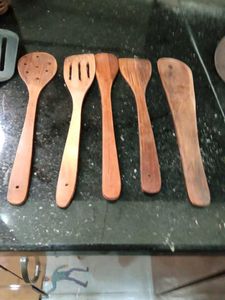 Wooden Cooking Utensil Set