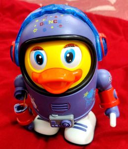 Duck Astronaut Toy - Quirky and Fun!( New Broken)