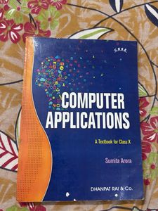 Computer Applications Textbook for Class X