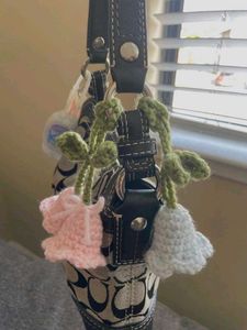 !! PRICE DROP !! Crochet Flower Keychains