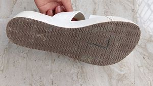 White Platform Wedge Sandals