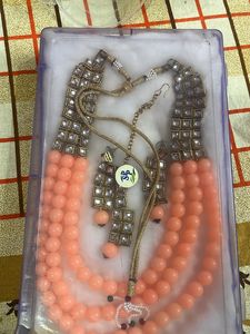 Moti Necklace Premium Quality With Maangtika