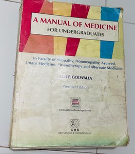 Golwala Medicine Textbook